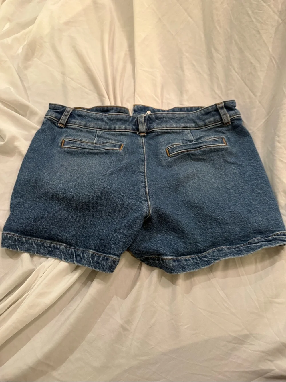 J. Crew Medium Blue Denim High-Rise Jean Shorts